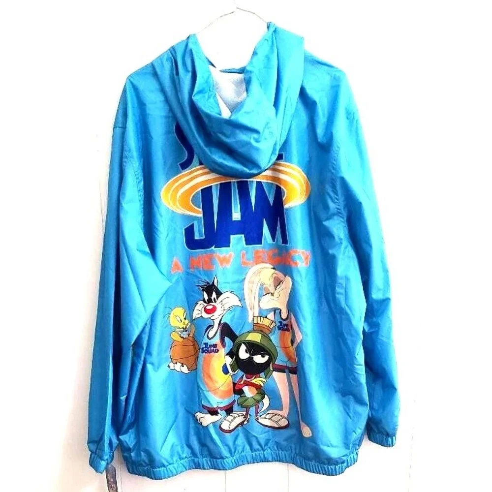 Space Jam x  Members Only  Men's  Exclusive New Legacy Team Windbreaker …